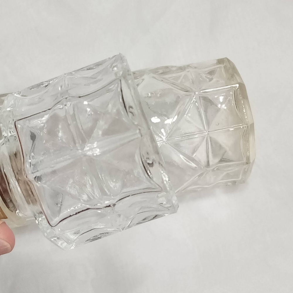 Anchor Hocking Diamond Quilted Liquor Decanter &Stopper Barware. - Picture 5 of 13